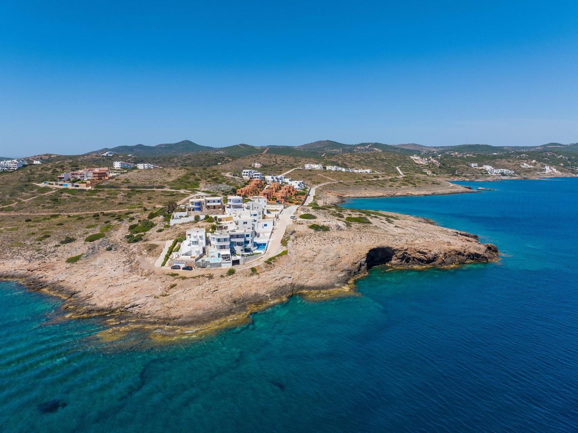 En Plo Villa Sounio Sounion Exterior photo